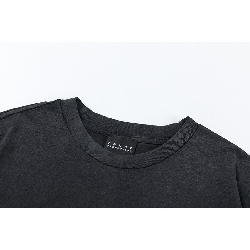VTG T Shirts Men Creative Pure Cotton High-Street Fashion