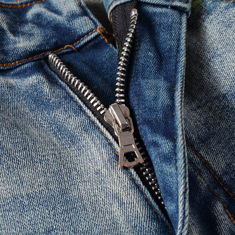 Men Trendy Jeans High-street trendy apparel