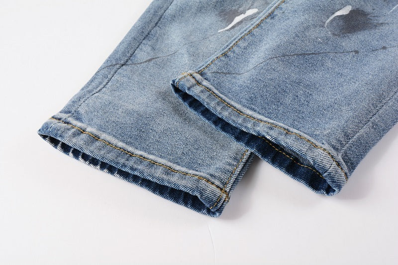 Men Trendy Jeans High-street trendy apparel
