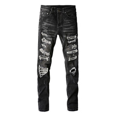 Men Trendy Jeans High-street trendy apparel