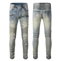 Men Trendy Jeans High-street trendy apparel