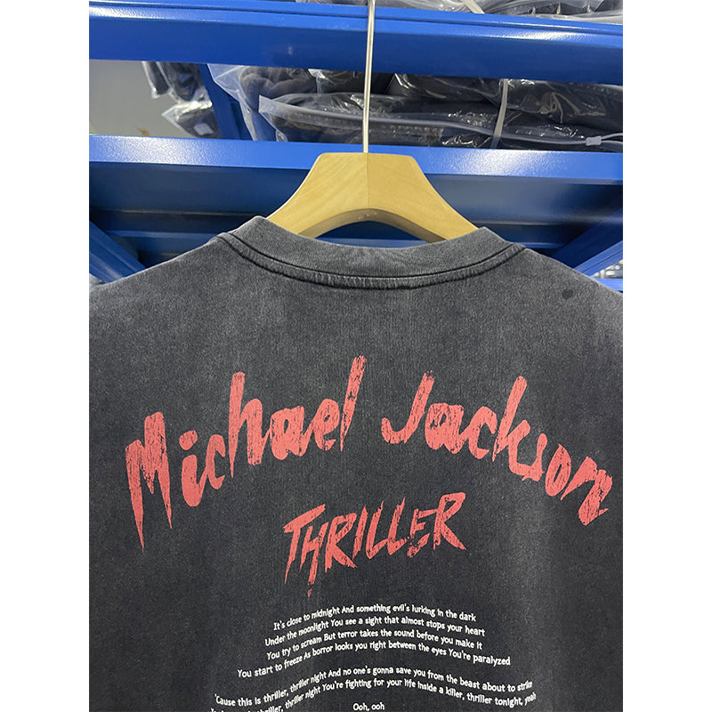 VTG T Shirts Men Creative Pure Cotton High-Street Fashion