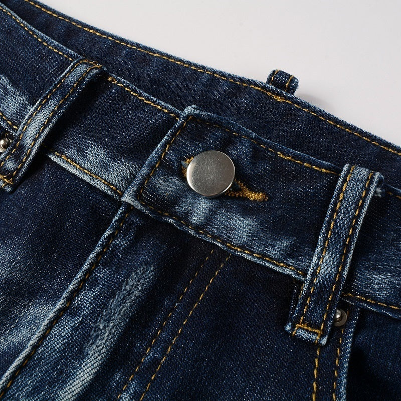 Men Trendy Jeans High-street trendy apparel