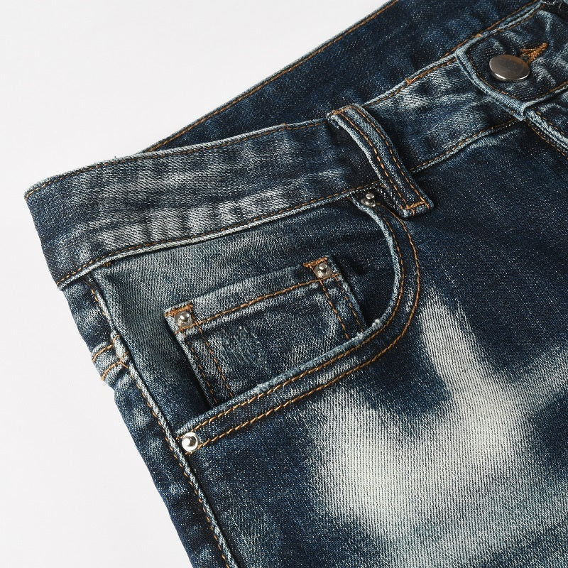 Men Trendy Jeans High-street trendy apparel