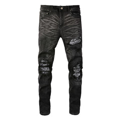 Men Trendy Jeans High-street trendy apparel