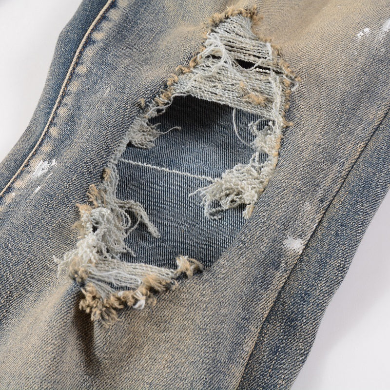 Men Trendy Jeans High-street trendy apparel