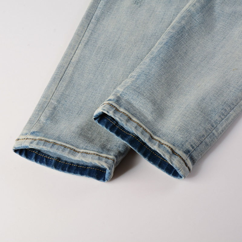 Men Trendy Jeans High-street trendy apparel