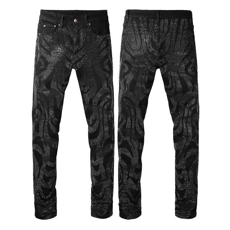 Men Trendy Jeans High-street trendy apparel