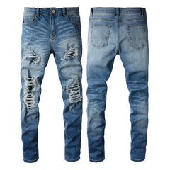 Men Trendy Jeans High-street trendy apparel