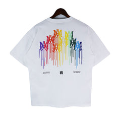 Amiri Fashion T-shirt And Shorts Suit