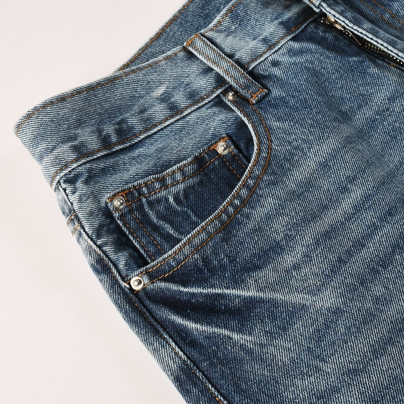 Men Trendy Jeans High-street trendy apparel