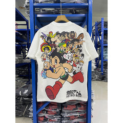 VTG T Shirts Men Creative Pure Cotton High-Street Fashion