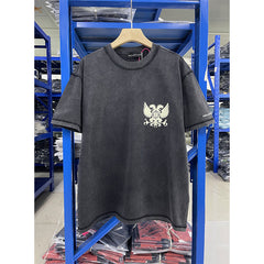 VTG T Shirts Men Creative Pure Cotton High-Street Fashion