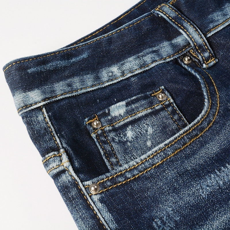 Men Trendy Jeans High-street trendy apparel