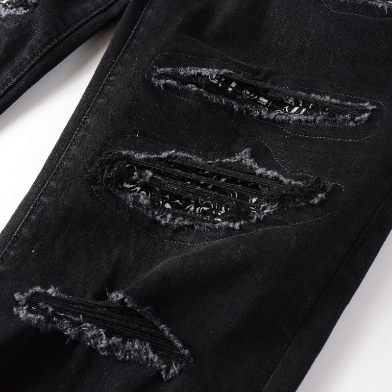 Men Trendy Jeans High-street trendy apparel