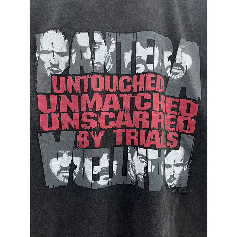 VTG T Shirts Men Creative Pure Cotton High-Street Fashion