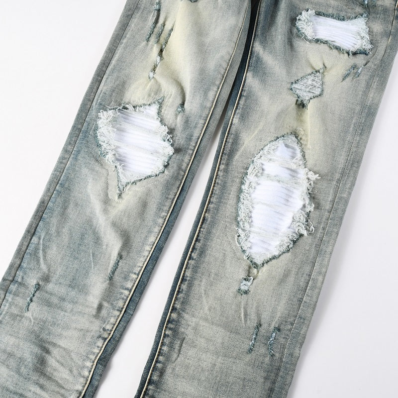 Men Trendy Jeans High-street trendy apparel