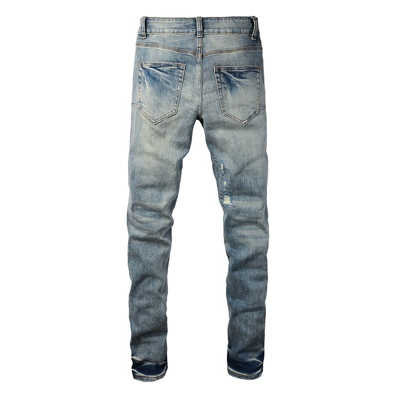 Men Trendy Jeans High-street trendy apparel
