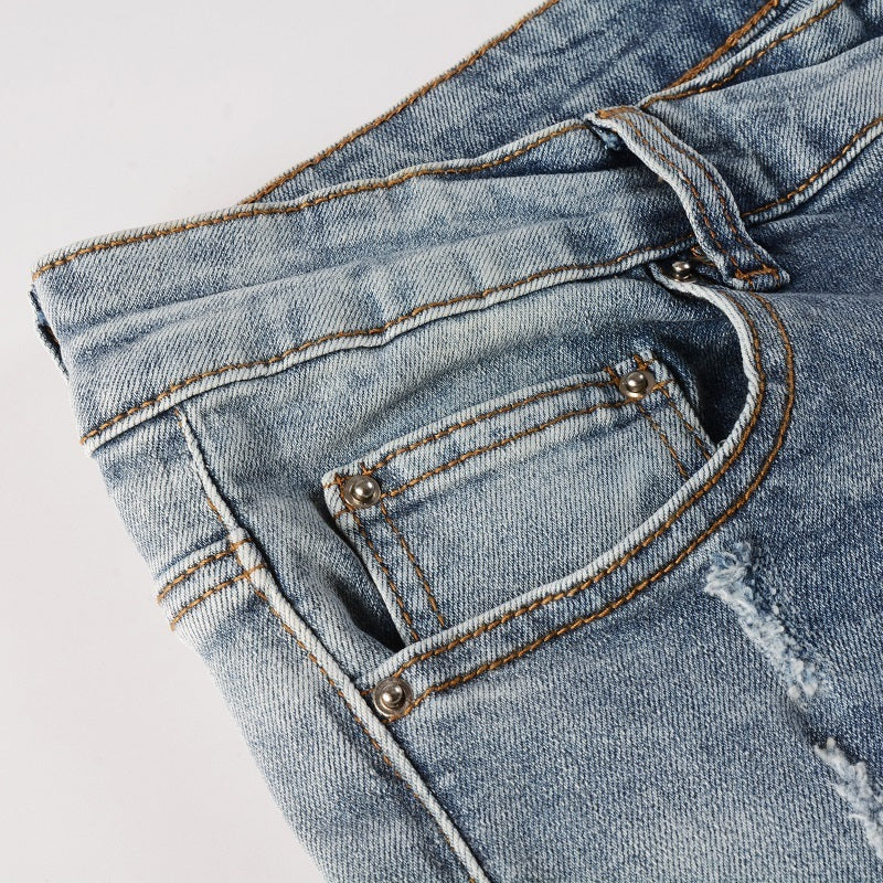 Men Trendy Jeans High-street trendy apparel