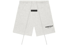 ESSENTIALS FOG SWEAT SHORTS LIGHT HEATHER OATMEAL SS22