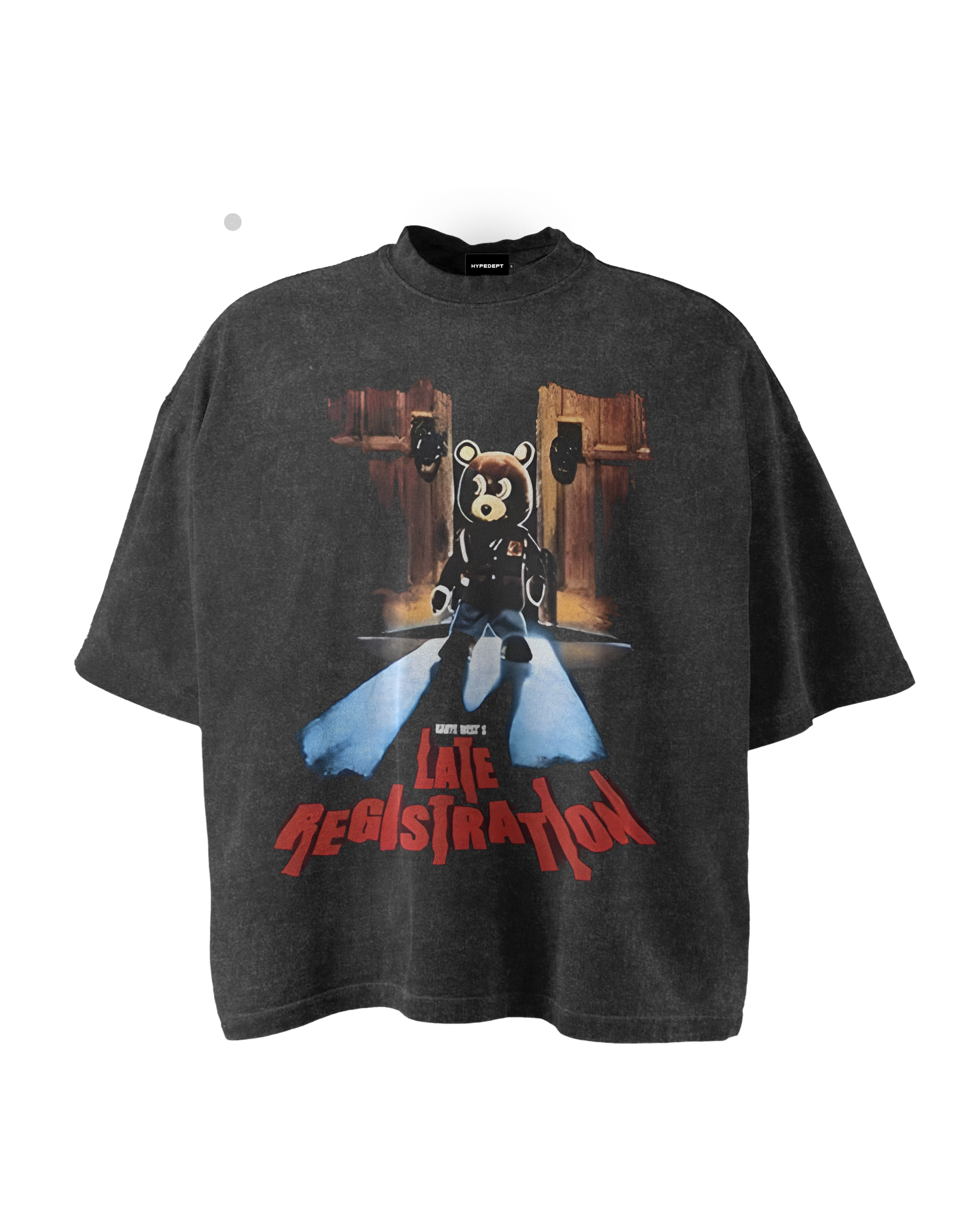 'LATE REGISTRATION' GRAPHIC TEE