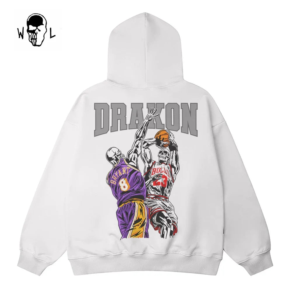 Warren Lotas Dragon Legends Hoodie - White