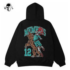 Warren Lotas Memphis Bear #12 Hoodie - Black