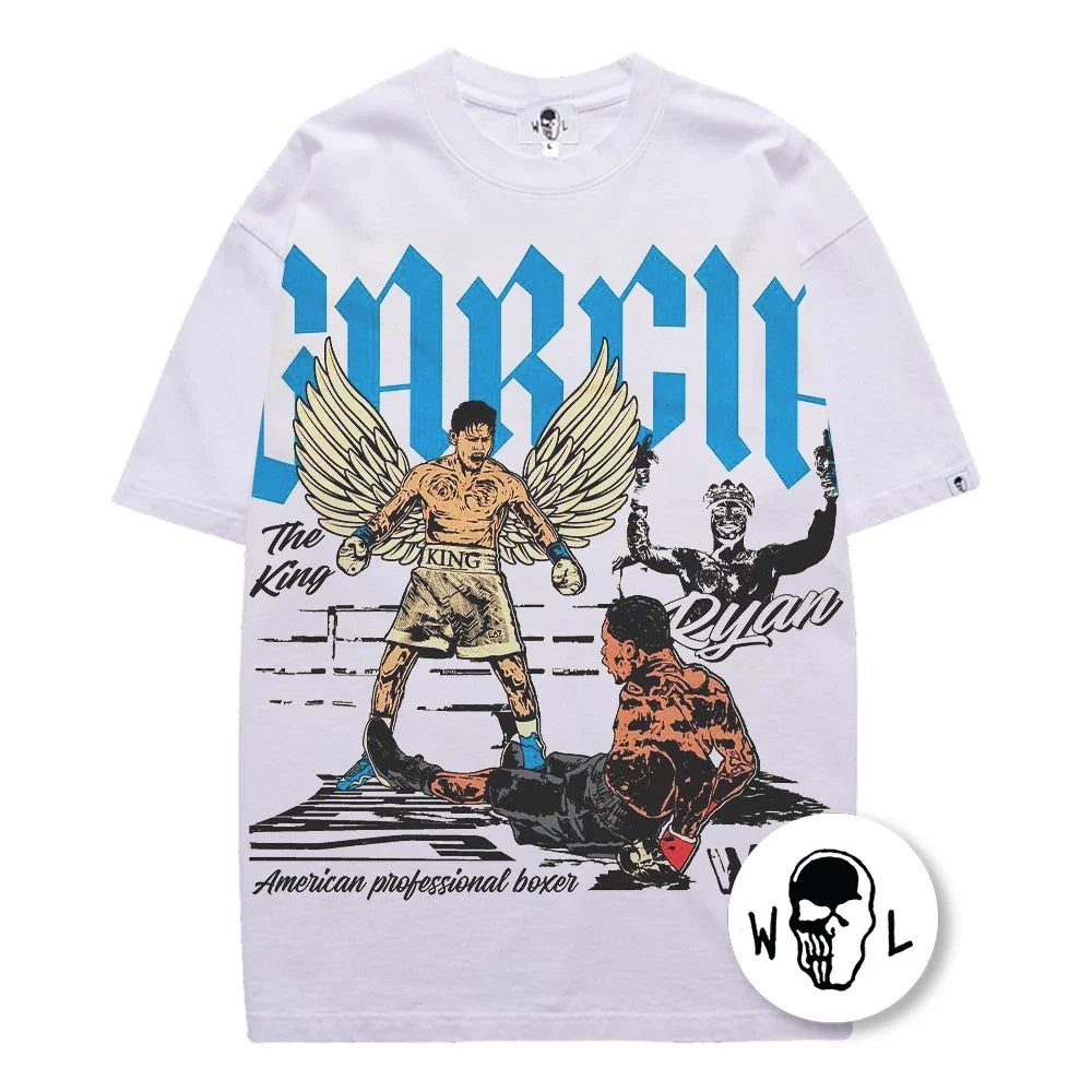 Warren Lotas Ryan Garcia "King" T-Shirt - White