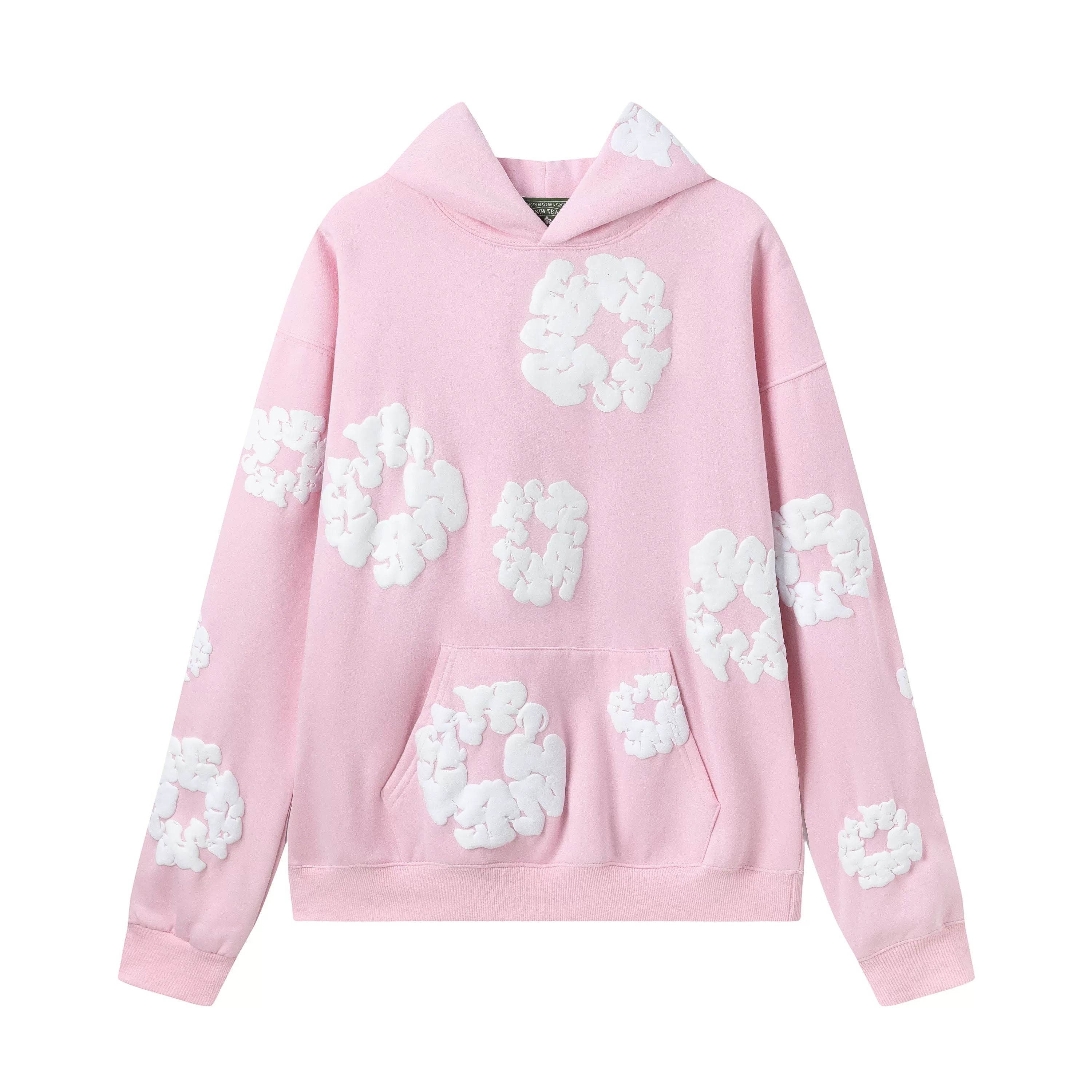 Denim Tears Cotton Wreath Hoodie - Pink