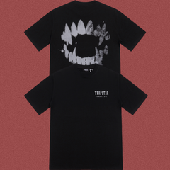 Trapstar Grills & Fangs Back Graphic Tee - Black