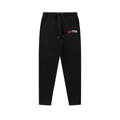 Trapstar Style Autumn/Winter Multi-Color Hip-Print Sweatpants - Black