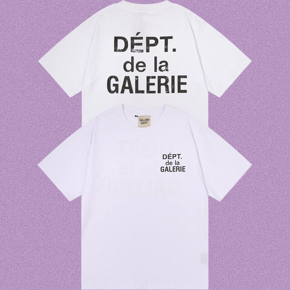 Gallery Dept. DÉPT. de la GALERIE Short Sleeve T-Shirt - White/Black