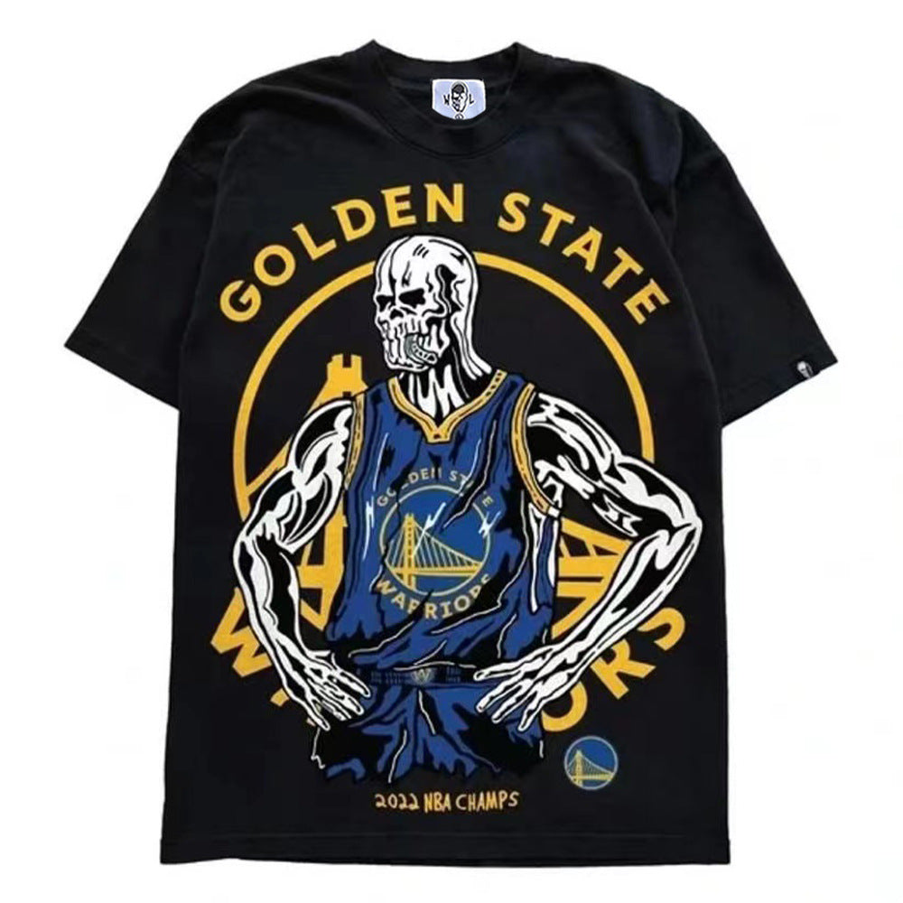 Warren Lotas Golden State Warriors 2022 Champs T-Shirt - Black