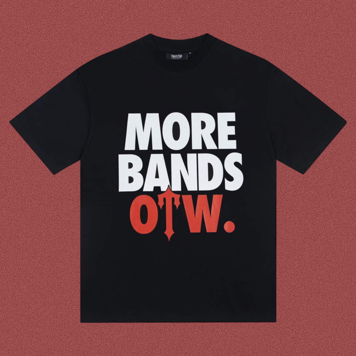 Trapstar "More Bands OTW." Graphic Tee - Black