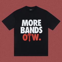 Trapstar "More Bands OTW." Graphic Tee - Black