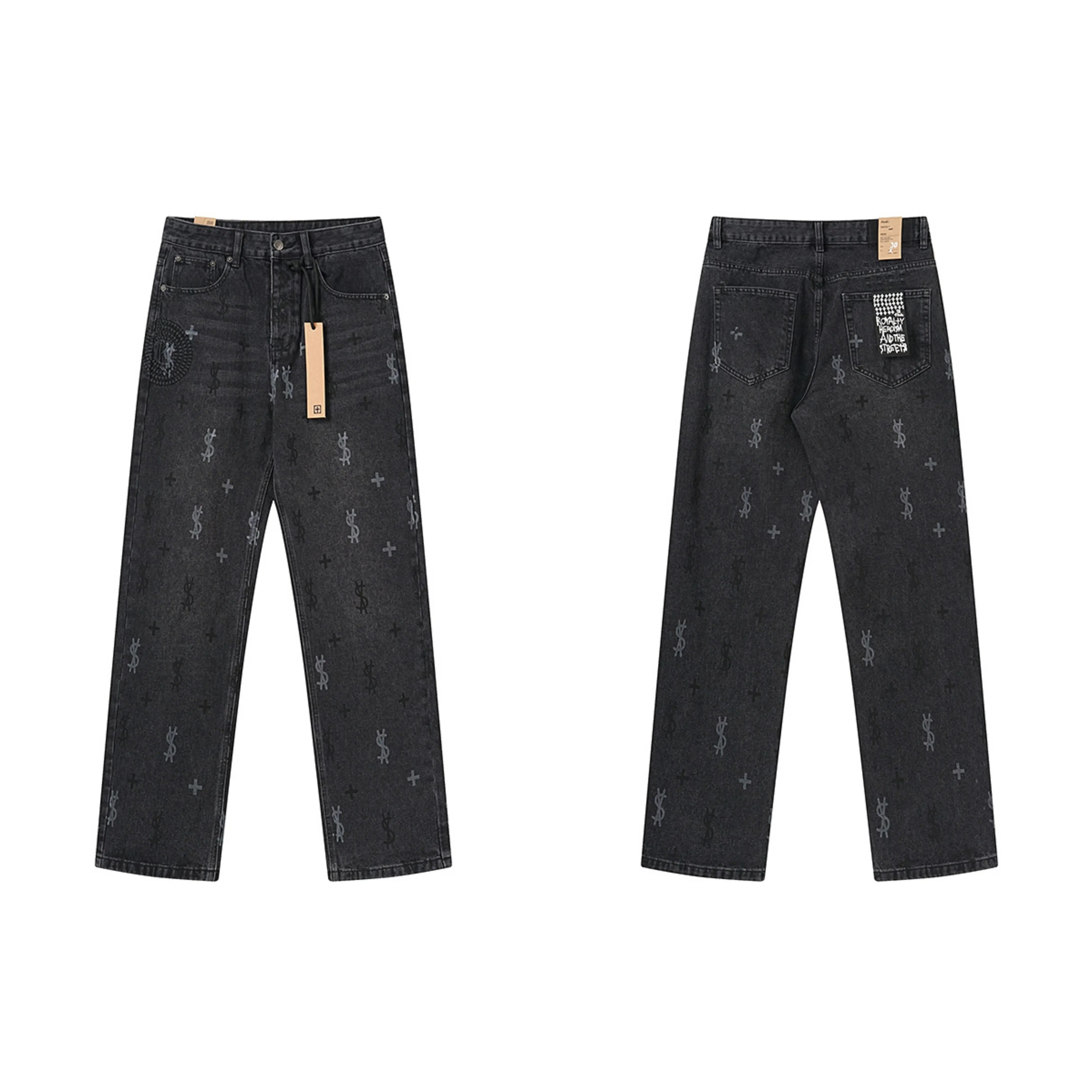 Ksubi Chitch Dollar / Philly Dollar - Washed Black