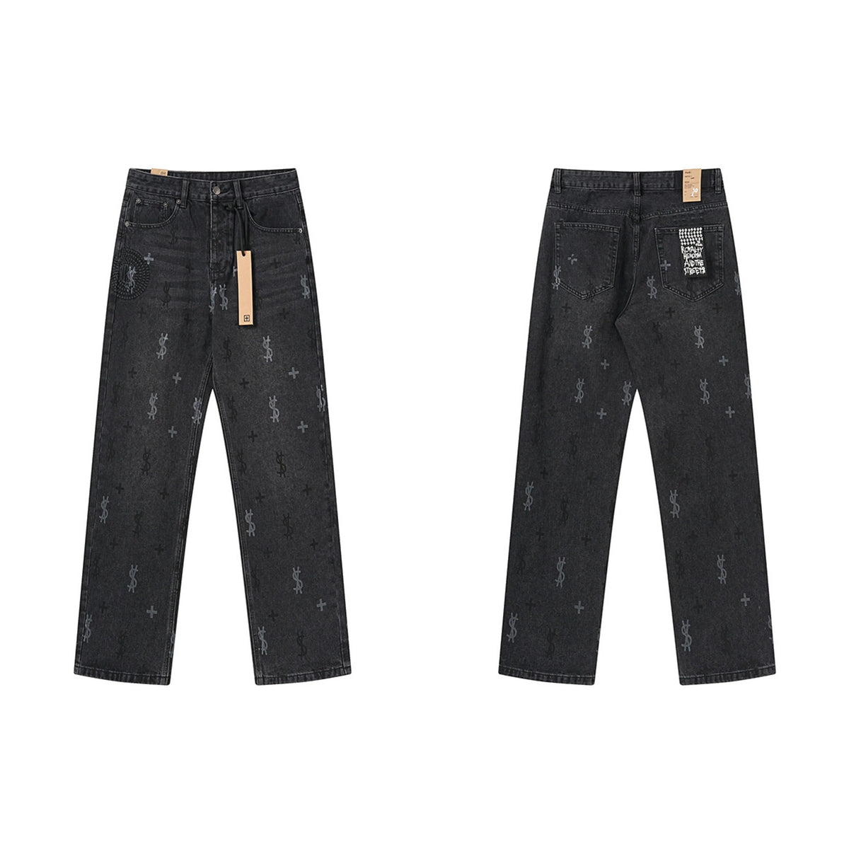Ksubi Chitch Dollar / Philly Dollar - Washed Black