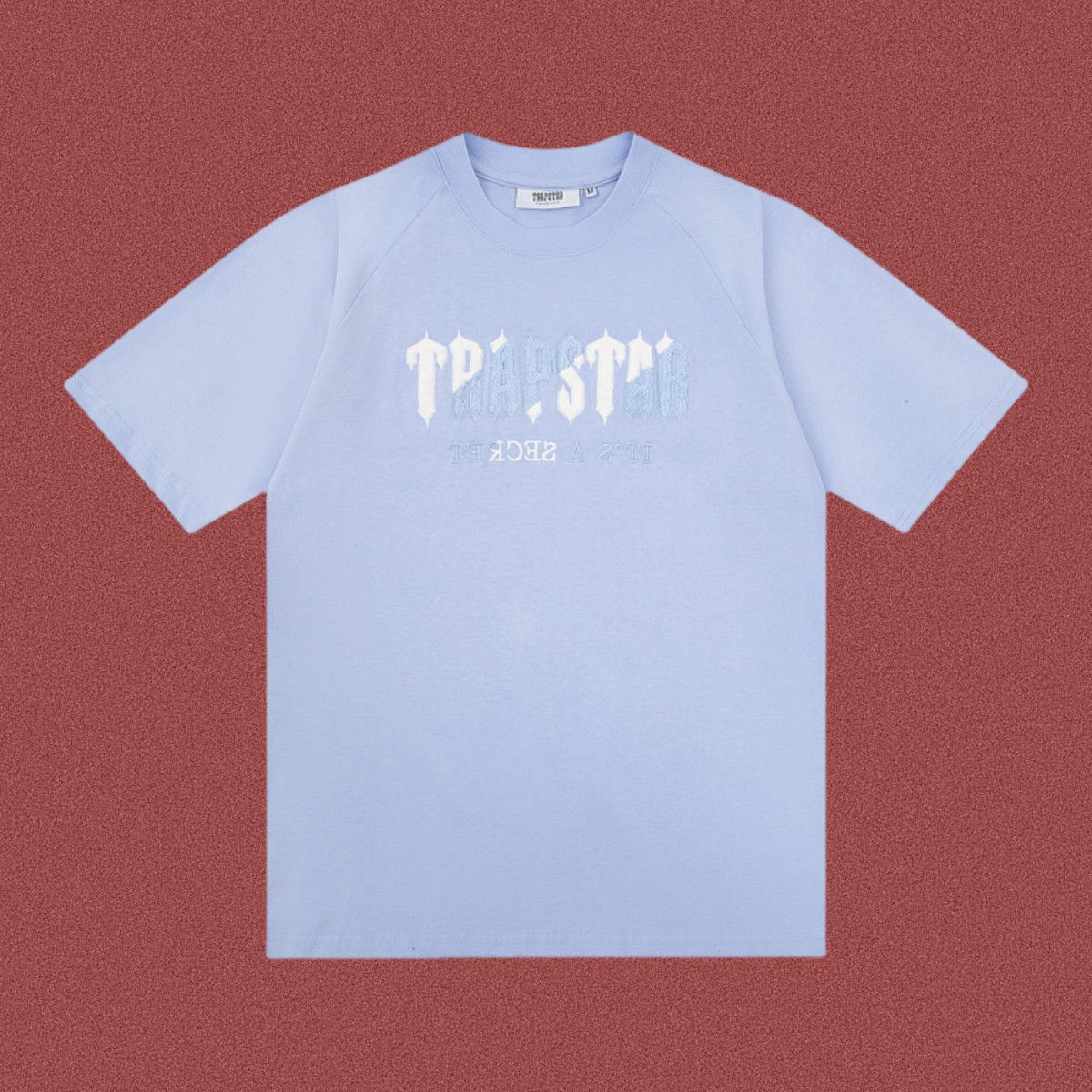 Trapstar Monochromatic Gradient Gothic Tee - Light Blue