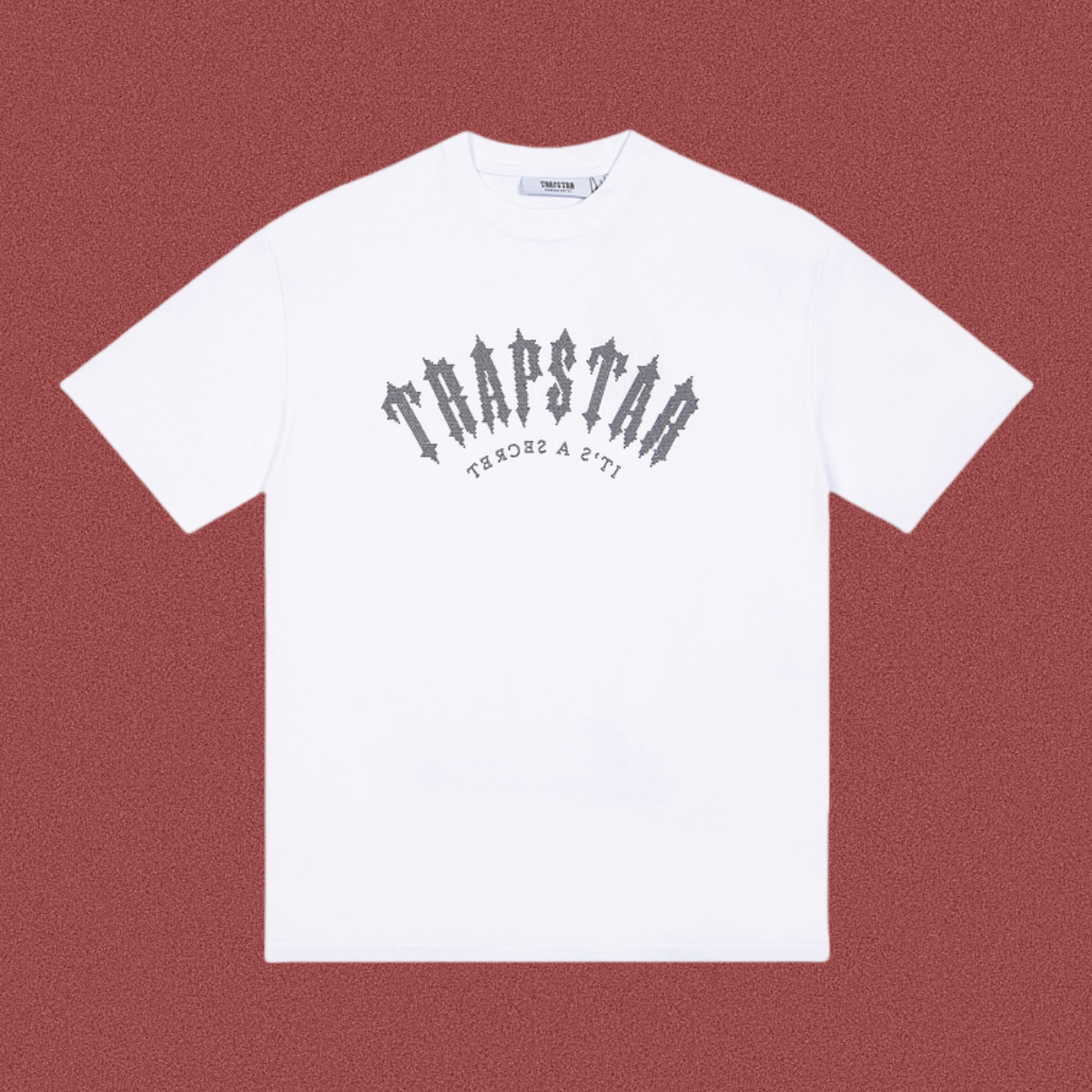 Trapstar Spiky Gothic Arch Logo Tee - White