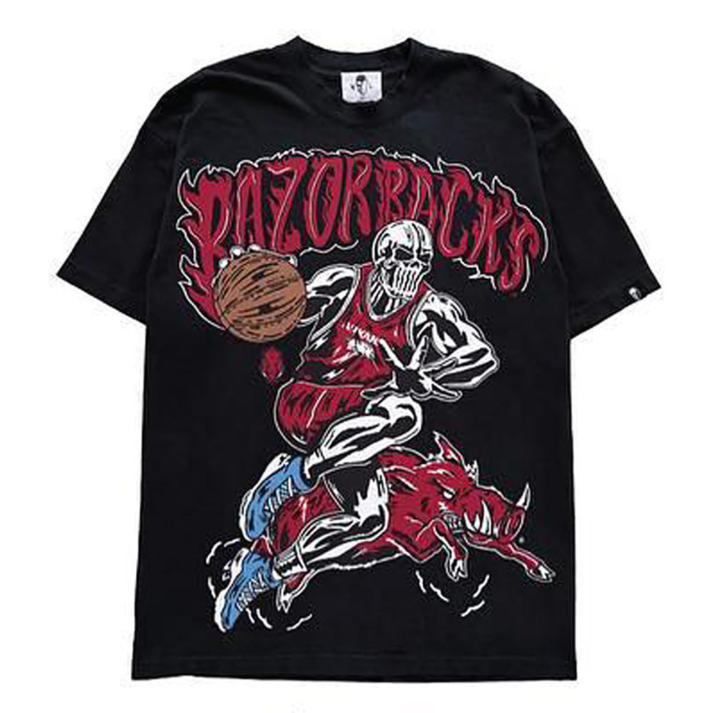 Warren Lotas Arkansas Razorbacks Basketball T-Shirt - Black