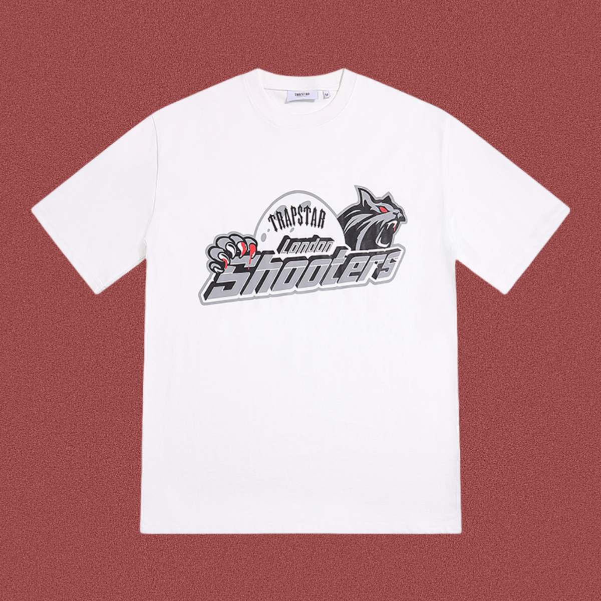 Trapstar London Shooters Panther Graphic Tee - White