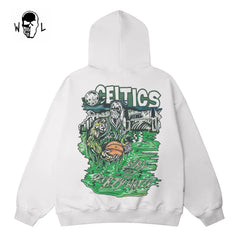 Warren Lotas Boston Celtics "Dirty Water" Hoodie - White