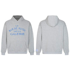 Gallery Dept. Blue Text Hoodie