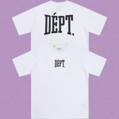 Gallery Dept. Arch Logo Short Sleeve T-Shirt - White/Black