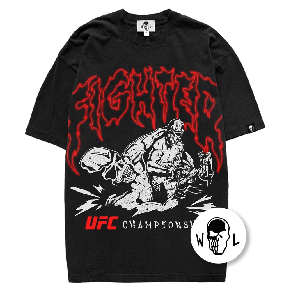 Warren Lotas UFC Championship Fighter T-Shirt - Black