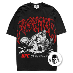 Warren Lotas UFC Championship Fighter T-Shirt - Black