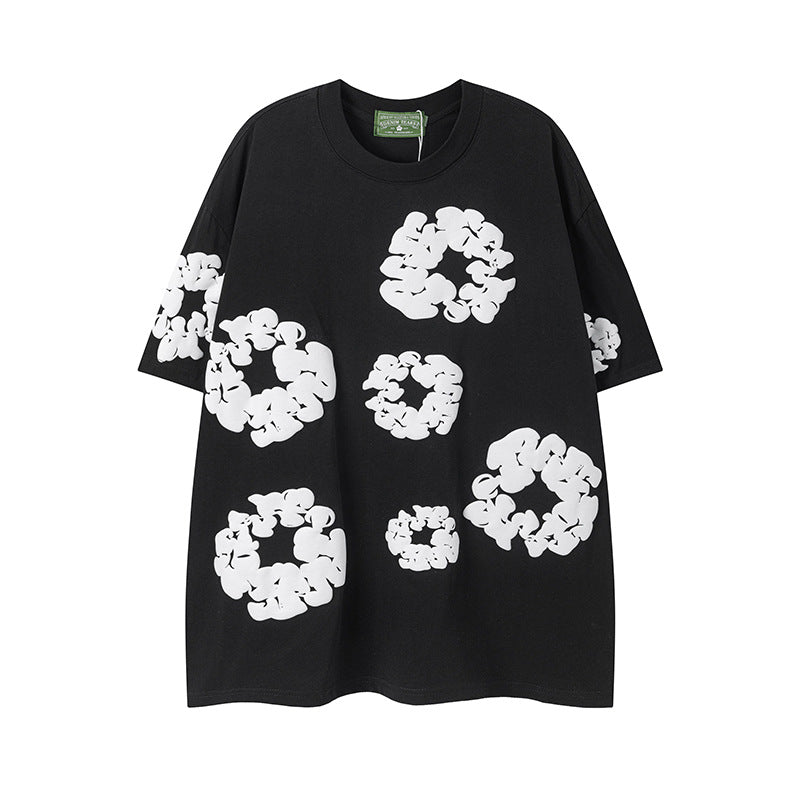 Denim Tears Cotton Wreath T-Shirt - Black