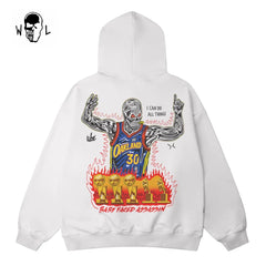 Warren Lotas Baby Faced Assassin Hoodie - White