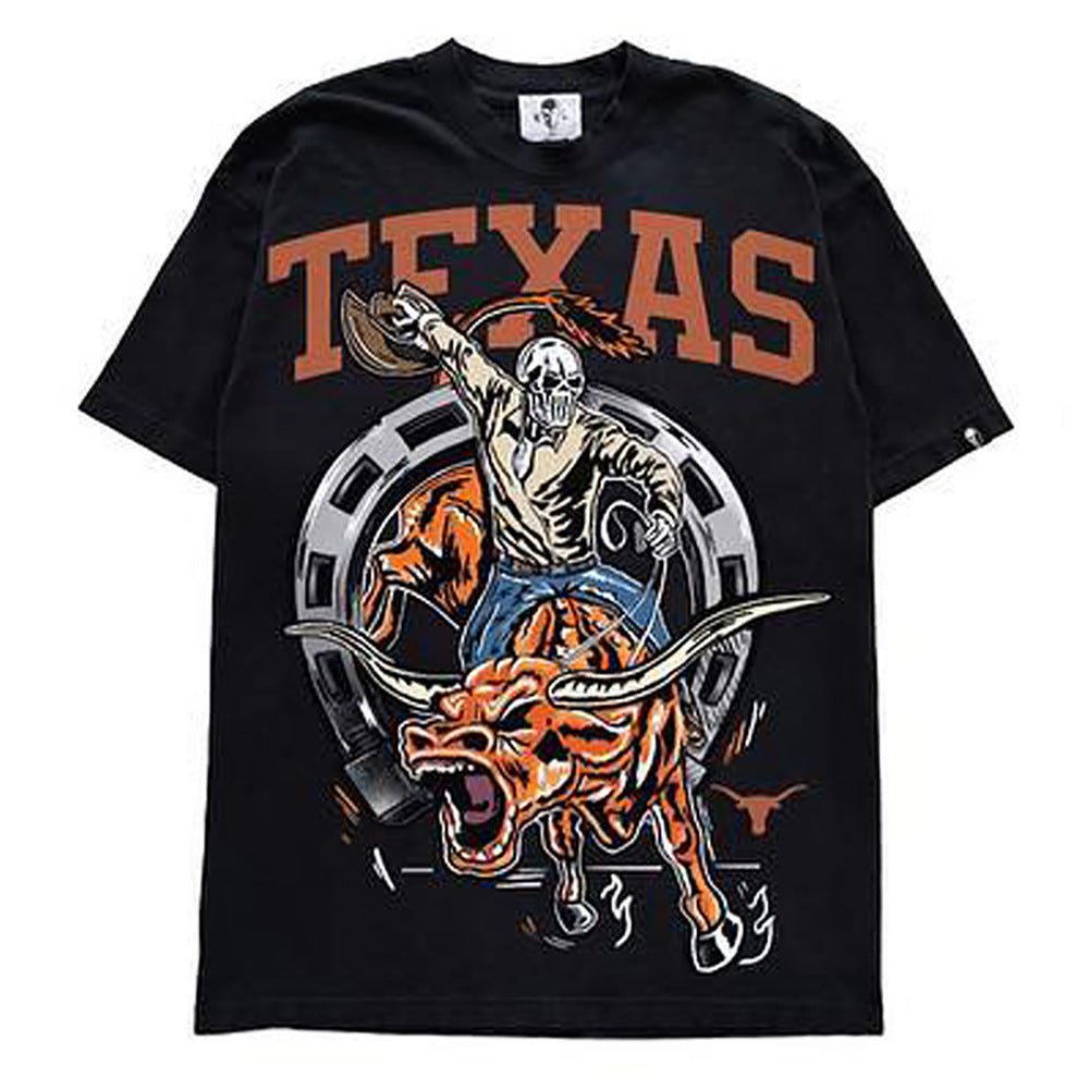 Warren Lotas Texas Longhorns Cowboy T-Shirt - Black