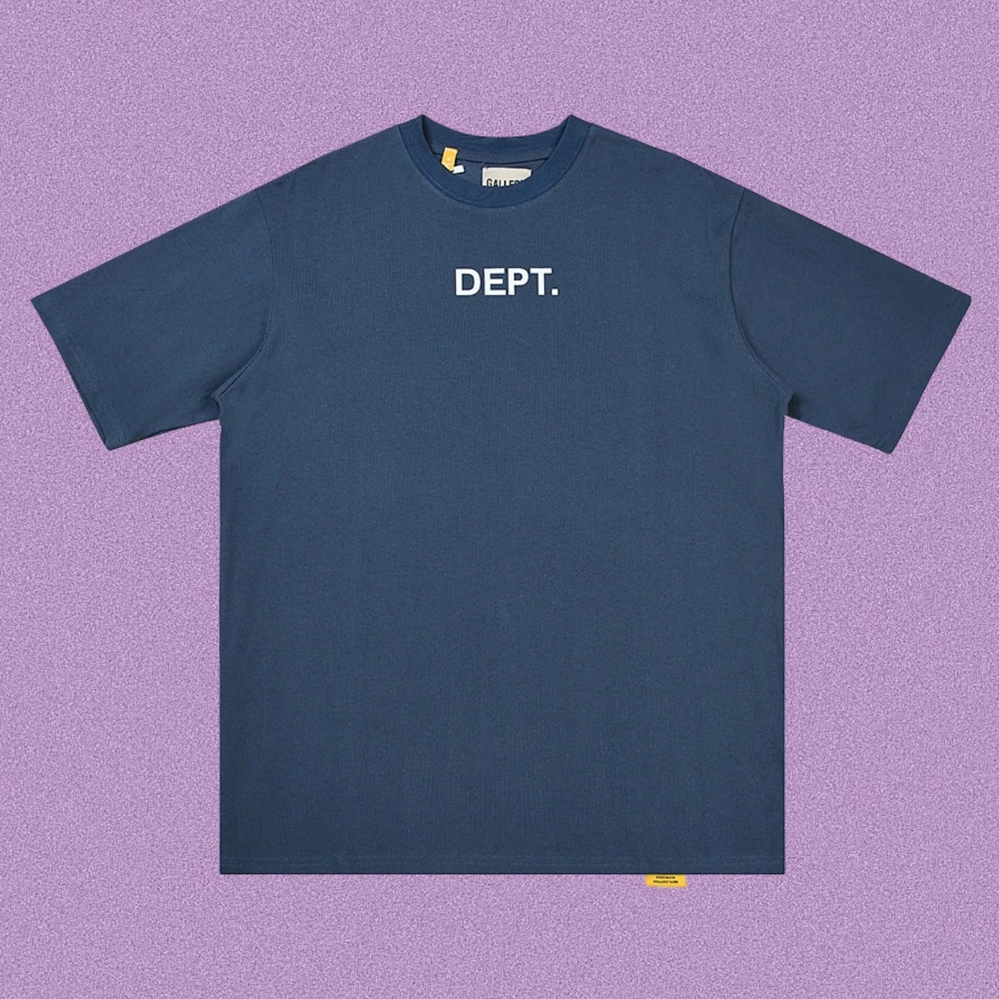 Gallery Dept. Minimalist DEPT. Short Sleeve T-Shirt - Blue-Grey/White